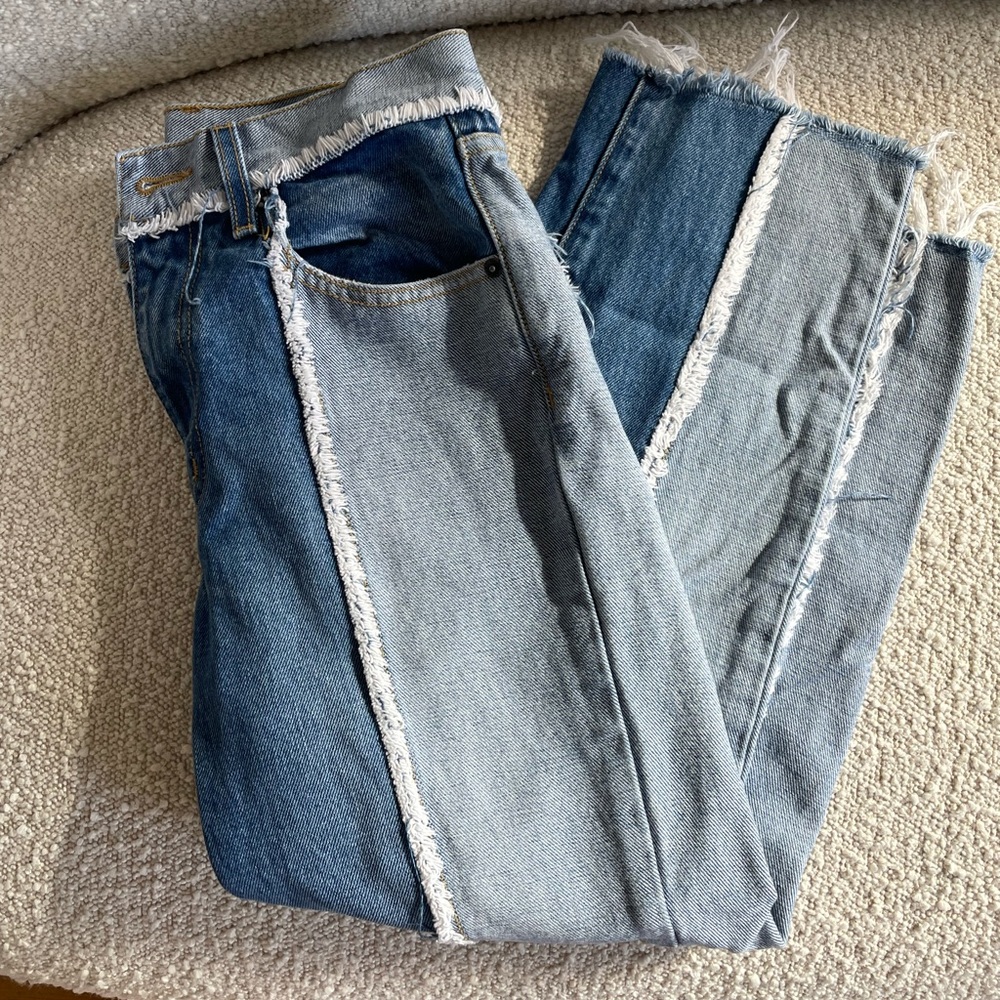 Carmar cropped multicolor jeans